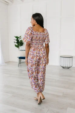 Better Than Fine Floral Jumpsuit