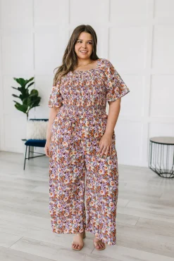 Better Than Fine Floral Jumpsuit