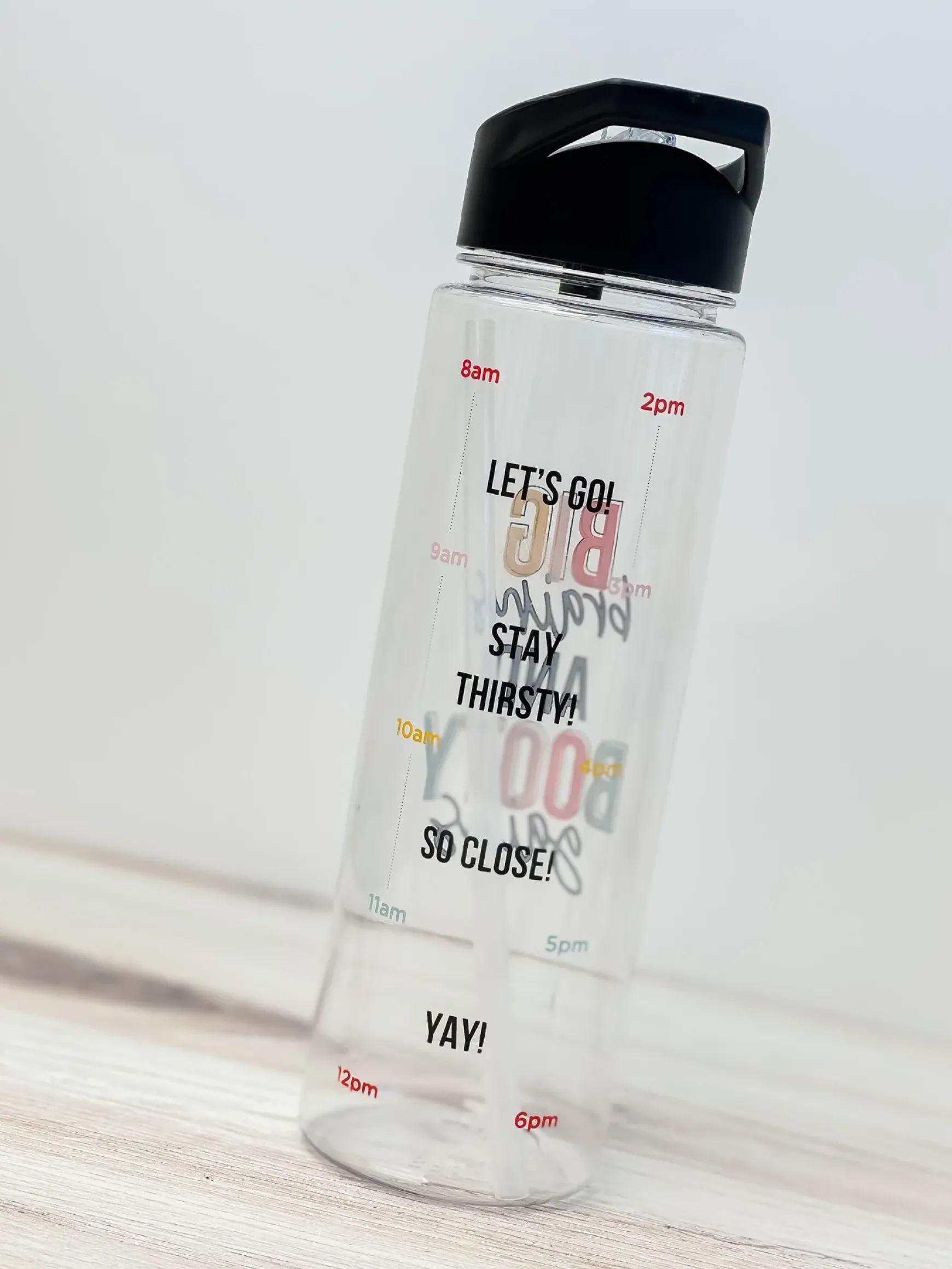 'Big Brains And Booty Gains' Tritan Water Bottle