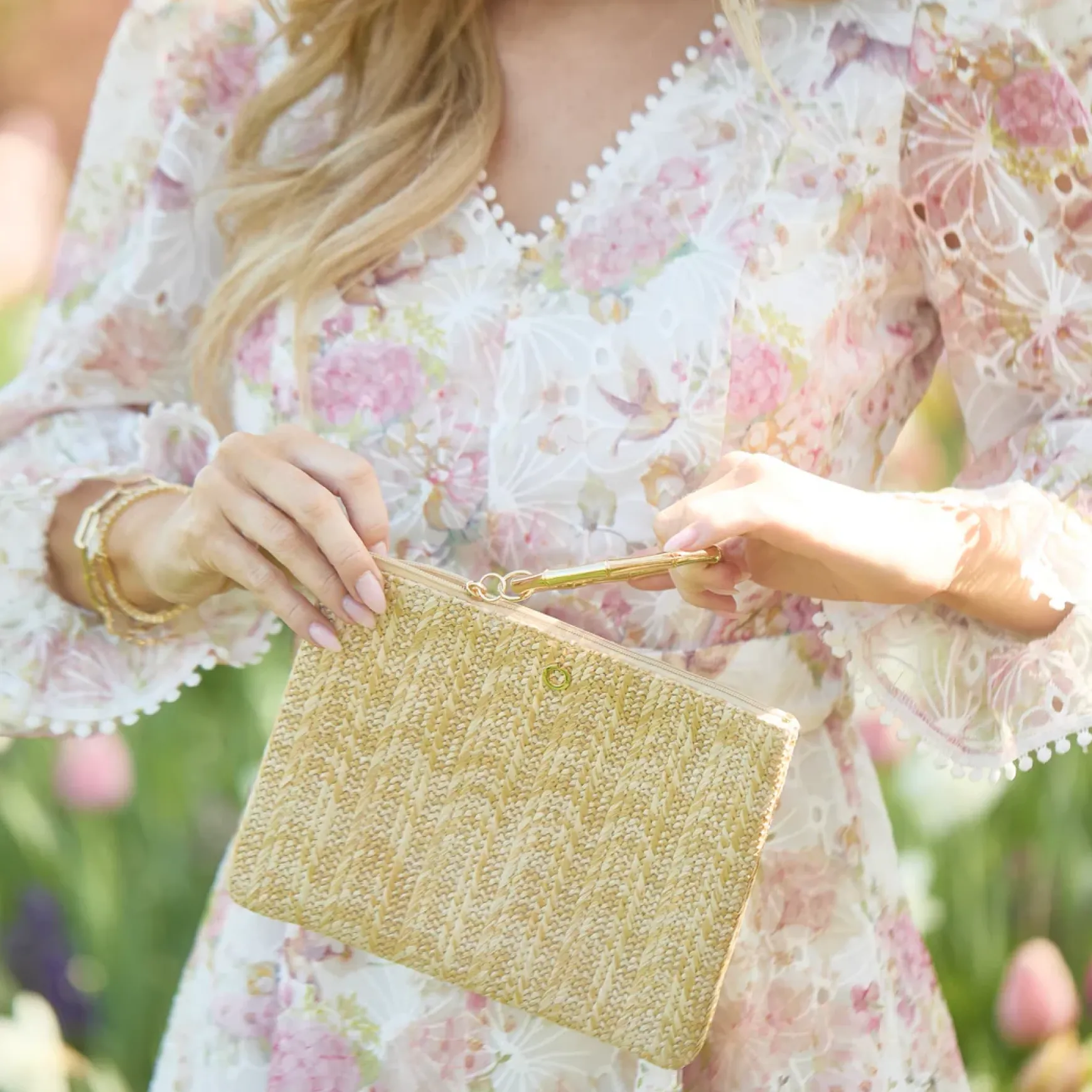 Big O® Bracelet Pouch - On The Beach Raffia by O-Venture