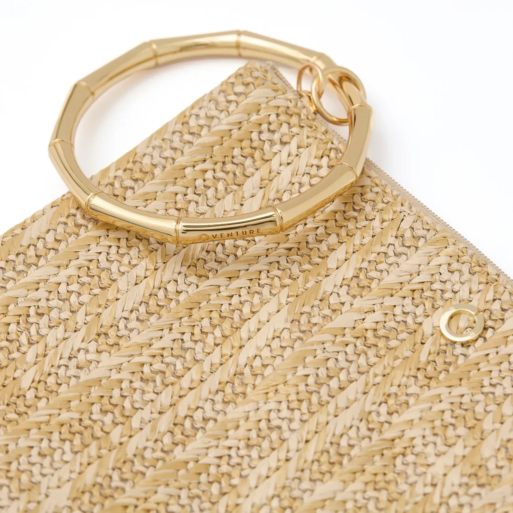 Big O® Bracelet Pouch - On The Beach Raffia by O-Venture