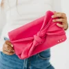 Billy Bow Clutch Crossbody Bag by Pretty Simple