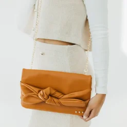 Billy Bow Clutch Crossbody Bag by Pretty Simple