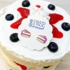 Birthday Cake Signature Enamel Studs by Prep Obsessed