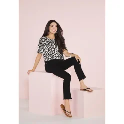 Black Opal Straight Leg Jeans by Mud Pie