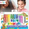 Body Doodlers Face & Body Crayons - Set of 12