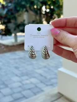 Breakfast in Paris Earrings by Treasure Jewels