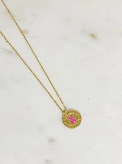 Breast Cancer Awareness Ribbon Necklaces