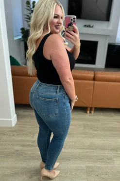 Bryant High Rise Thermal Skinny Jean by Judy Blue