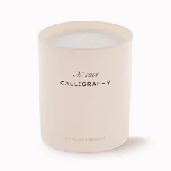 Calligraphy Candle
