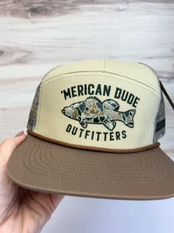 Camo Fish Embroidered Men's Hat by Simply Southern