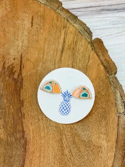 Camping Tent Signature Enamel Studs by Prep Obsessed