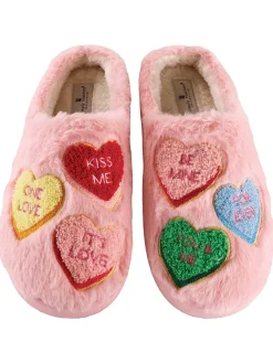 Candy Hearts Valentine's Slippers by Simply Southern
