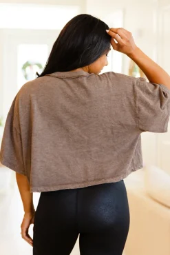 Can't Handle It Cropped T-Shirt