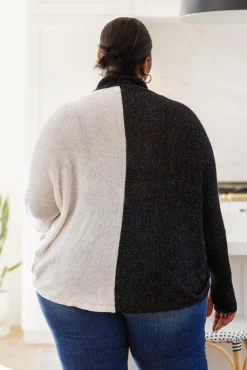Can't Touch This Sparkle Color Blocked Sweater
