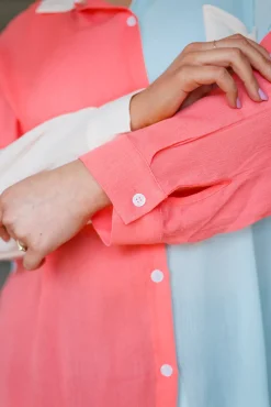 Capture The Day Two Toned Button Up