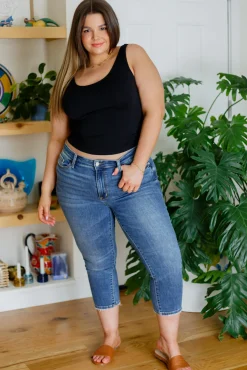 Carefree Seamless Reversible Midi Tank in Black