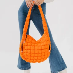 Carmen Quilted Hobo Tote Bag by Pretty Simple