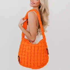 Carmen Quilted Hobo Tote Bag by Pretty Simple