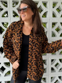 Castle Spotting Animal Print Jacket