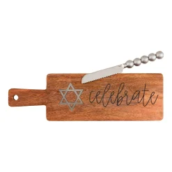 Challah Board Set by Mud Pie