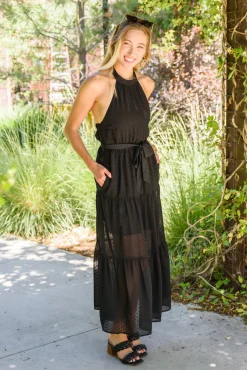 Check Mate Maxi Dress