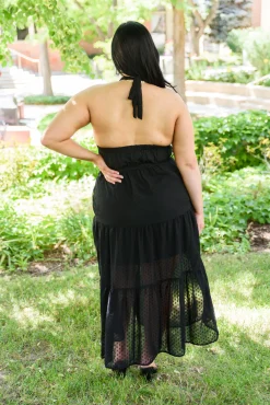 Check Mate Maxi Dress