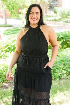 Check Mate Maxi Dress