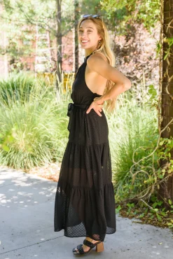 Check Mate Maxi Dress