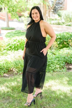 Check Mate Maxi Dress