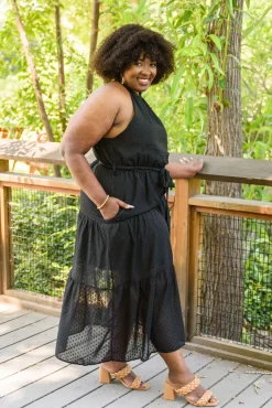 Check Mate Maxi Dress