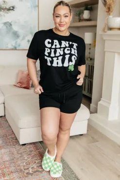 Checked Out Slippers in Green