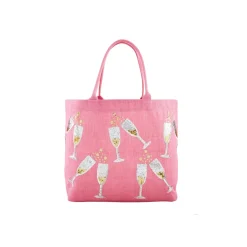 Cheers Sparkle Totes by Mud Pie