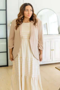 Cherish it All Shawl Collar Jacket (Ships in 1-2 Weeks)