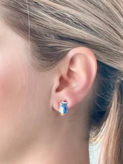 Christmas Hat Penguin Signature Enamel Studs