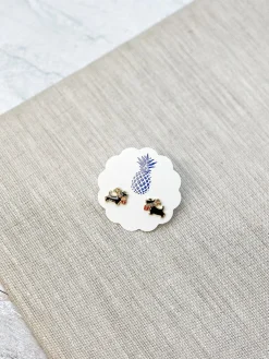 Christmas Scottie Signature Enamel Stud Earrings