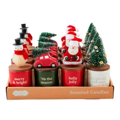 Christmas Topper Candles by Mud Pie