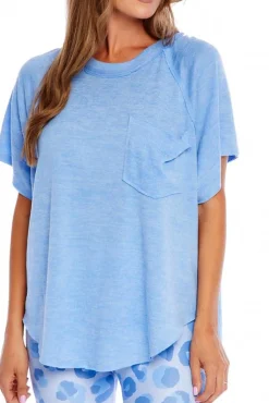 Claremont Tee by Mud Pie - Blue