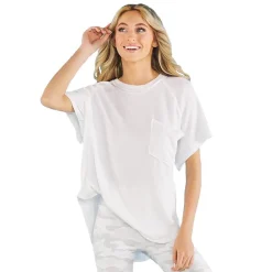 Claremont Tee by Mud Pie - White