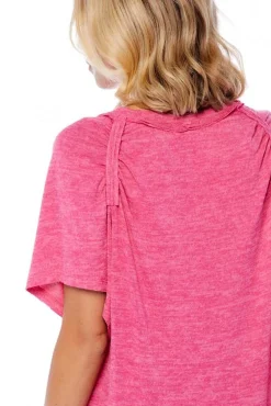 Claremont Tee by Mud Pie - Pink