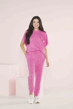 Claremont Tee by Mud Pie - Pink