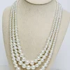 Classic Multi Strand Pearl Necklace