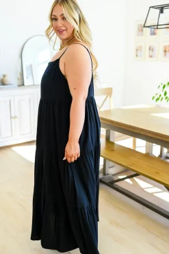 Classically Cool Tiered Maxi Dress