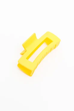 Claw Clip Set of 4 in Lemon