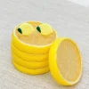 Clay Lemon Stud Earrings