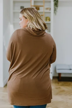 Comfort First Cowl Neck Hi-Low Long Sleeve (Ships in 2-3 Weeks)