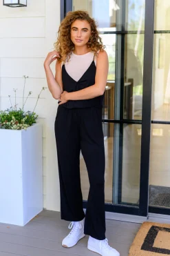 Completely Justified Jumpsuit in Black
