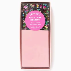 Confetti Place Card Holders