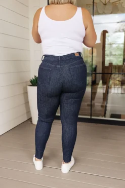 Constance High Rise Tummy Control Skinny Jeans by Judy Blue