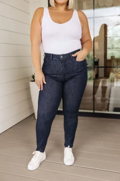 Constance High Rise Tummy Control Skinny Jeans by Judy Blue
